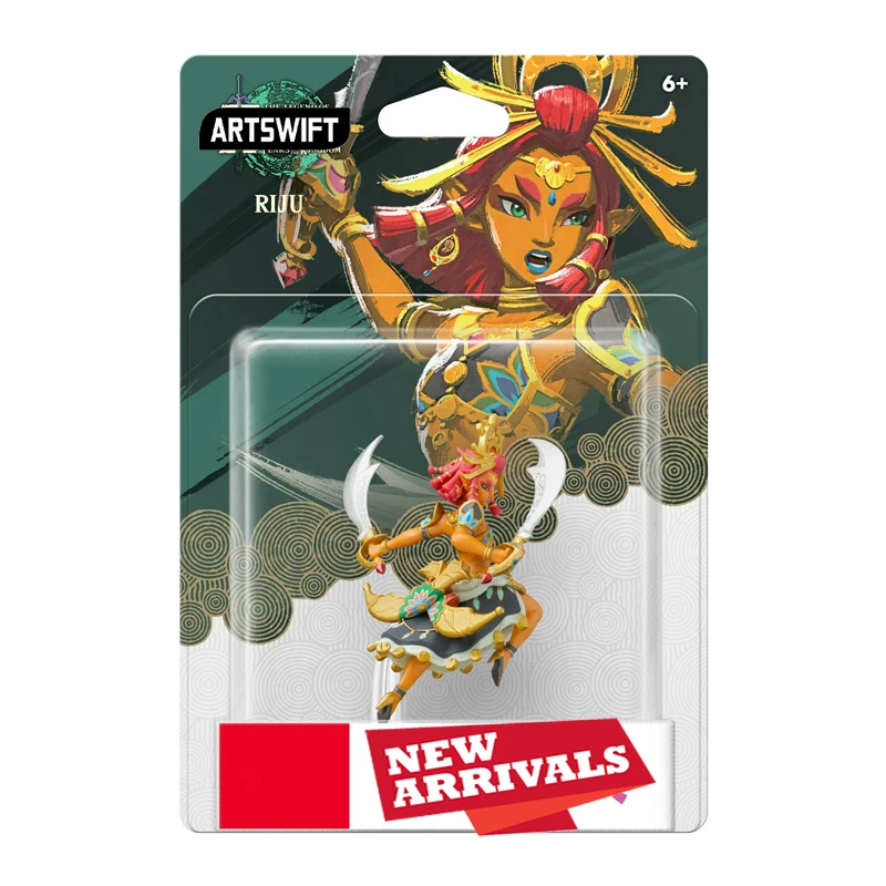 ARTSWIFT Yunobo Sidon Tulin Riju Figura NS Versione asiatica originale Regione gratuita Nuovo di zecca Disponibile NFC