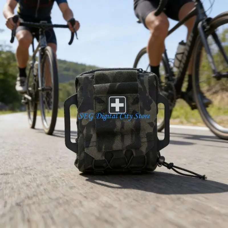 U75B Quick Access Bag Heavy Duty Nylon Survival First Aid For Emergencies Disaster Preparedness Outdoor Adventure