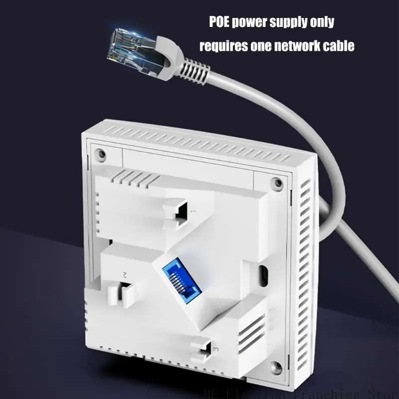 T5EA Wi-Fi 6 In-Wall 2,4 ГГц и 5,8 ГГц двойной полосы Gigabit Access RJ45 LAN Port Routers