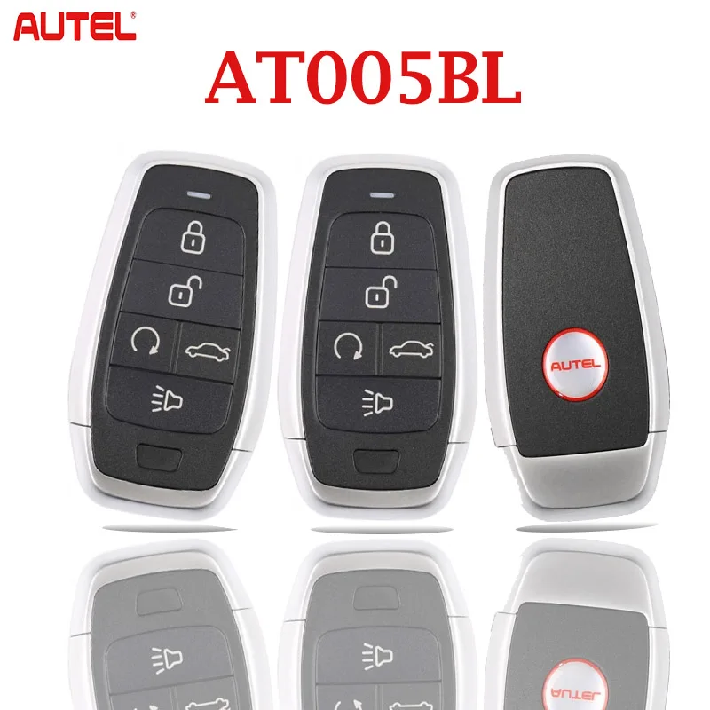 

Универсальный смарт-ключ AUTEL MaxiIM IKEY стандартного стиля IKEYAT005BL, 5 кнопок, независимый, AT005BL для MaxiIM KM100, 2 шт.