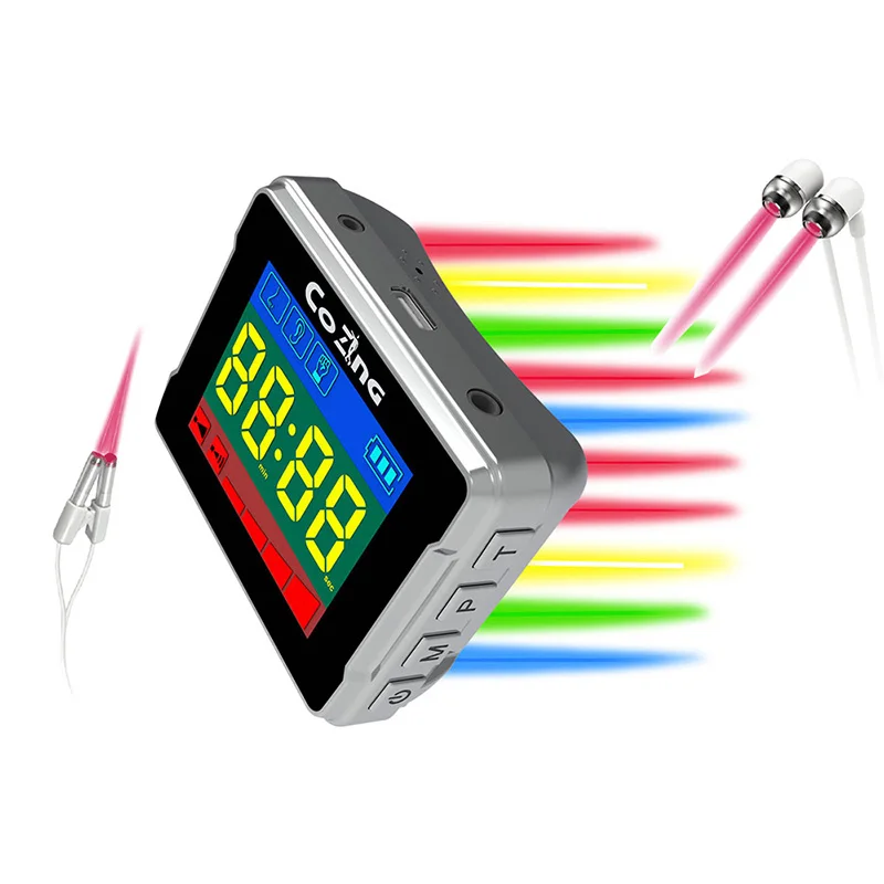 

Dropshipping home use physiotherapy medical equipment 4 spectral frequency colors laser therapy watch for diabetes treatment