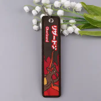 可愛刺繡鑰匙圈 動漫遊戲鑰匙圈 摩托車汽車鑰匙圈 鑰匙圈 鑰匙吊墜 鑰匙牌 鑰匙飾品 8 最佳銷售 神隱少女鑰匙扣 - №4