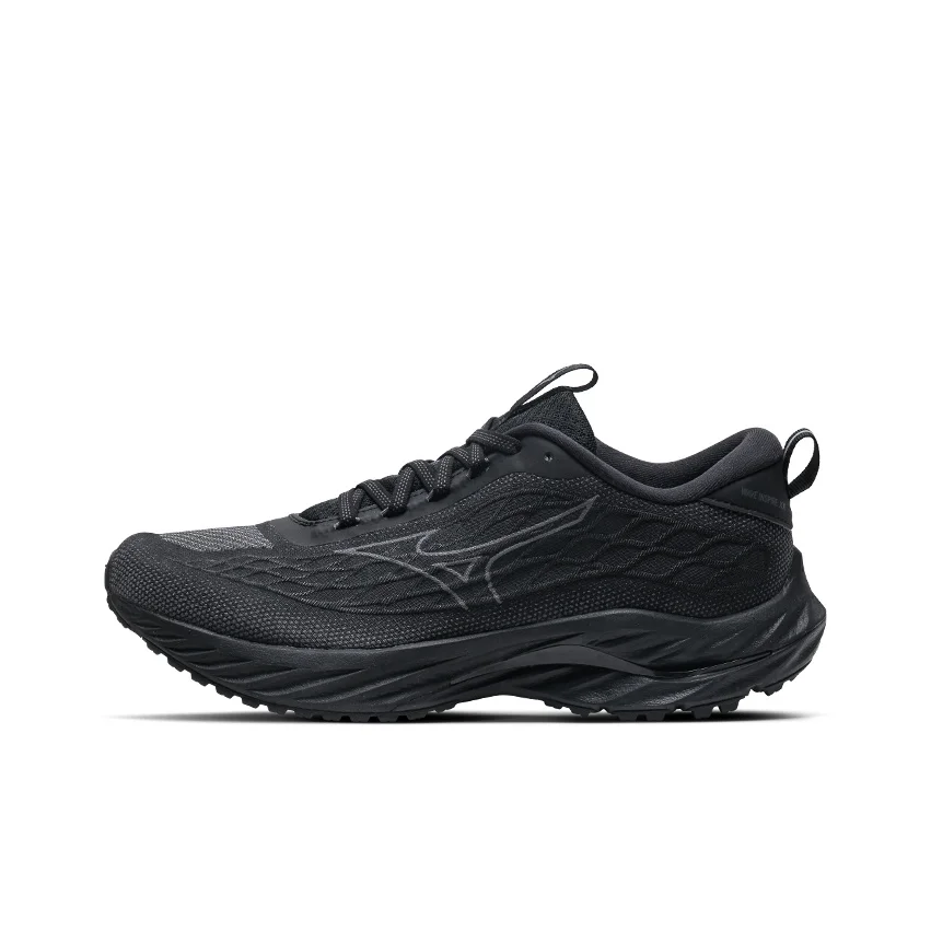 

Mizuno Wave Inspire 20 Slip Resistant Abrasion Resistant Low top Running Shoes Men's Black Gray J1GC241352