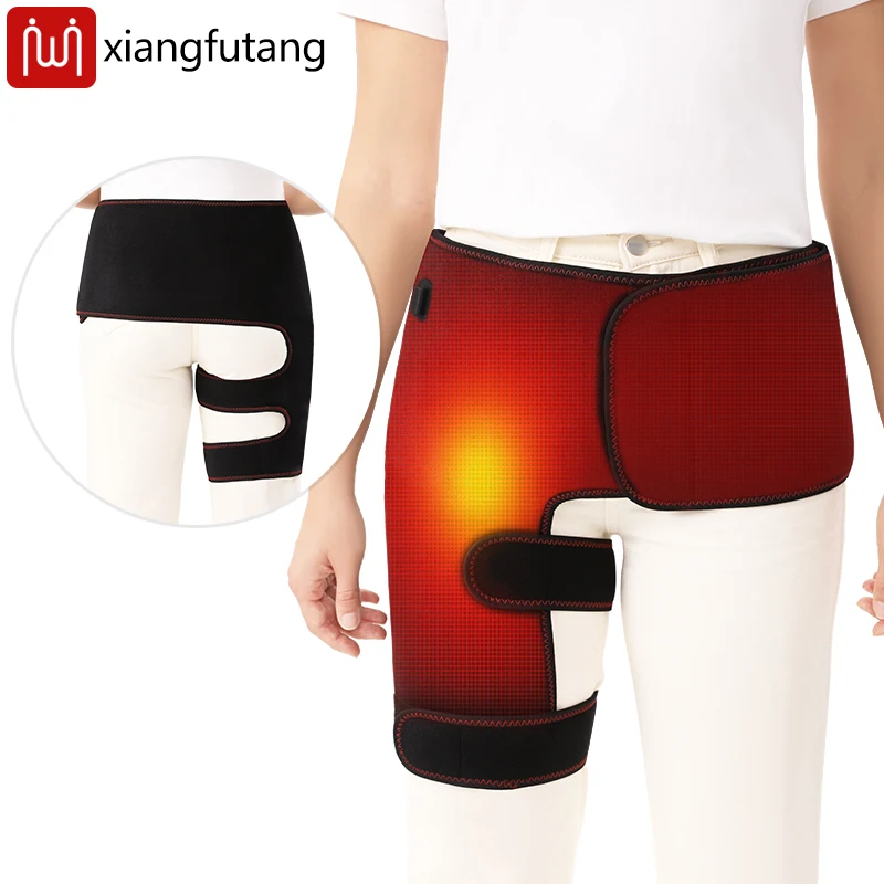 Heated Massage Waist Hip Support Brace Heating Support Pain Relief Hot Compress Waist Thigh Buttock Muscle Relaxation