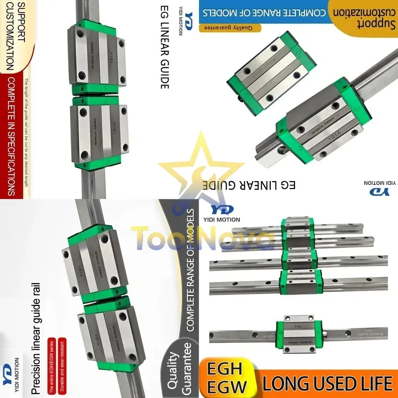 2026*Hotsale* EGH Linear Guides EGH15CA EGH20CA EGH25CA EGH30CA EGH35CA Cnc Linear Guide Rail and Blocks Gcri5/steel