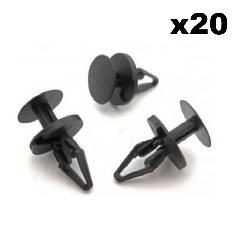 

20x For Ford Fiesta Focus & Mondeo Front Bumper, Wheel arch lining Splashguard Clips