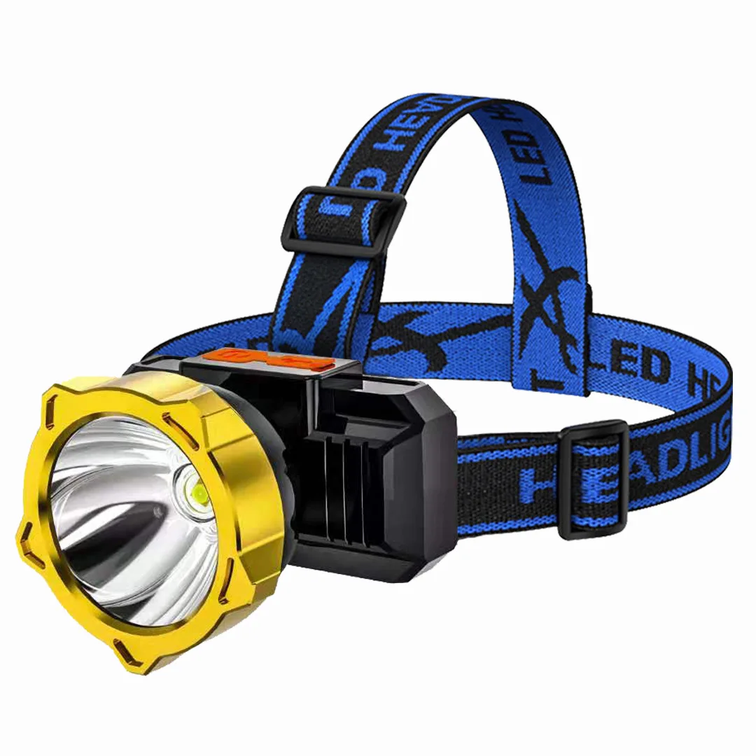 Portable LED Headlight USB Rechargeable Headlamp Super Bright 4 Working Modes Emergency Outdoor Camping Cycling Fishing Lantern