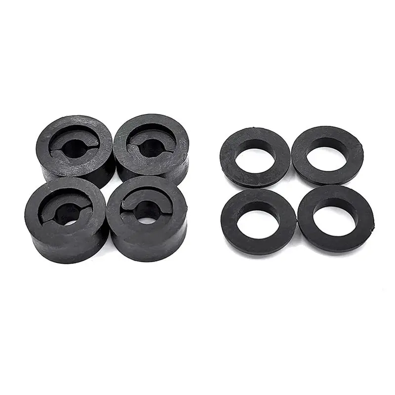 Strict 2X Support Bushings Seat Bushings For Jeep Wrangler TJ LJ 1998-2006 Black Direct Replacement Seat Bushing