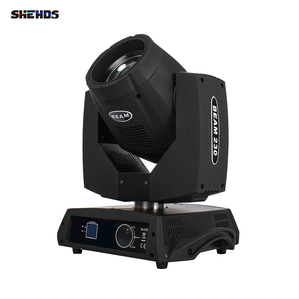 Imagem -02 - Shehds-beam Bulb Moving Head Lighting Rotatable Honeycomb Prisma para Disco Concert Party Stage Light Effect 230w 7r