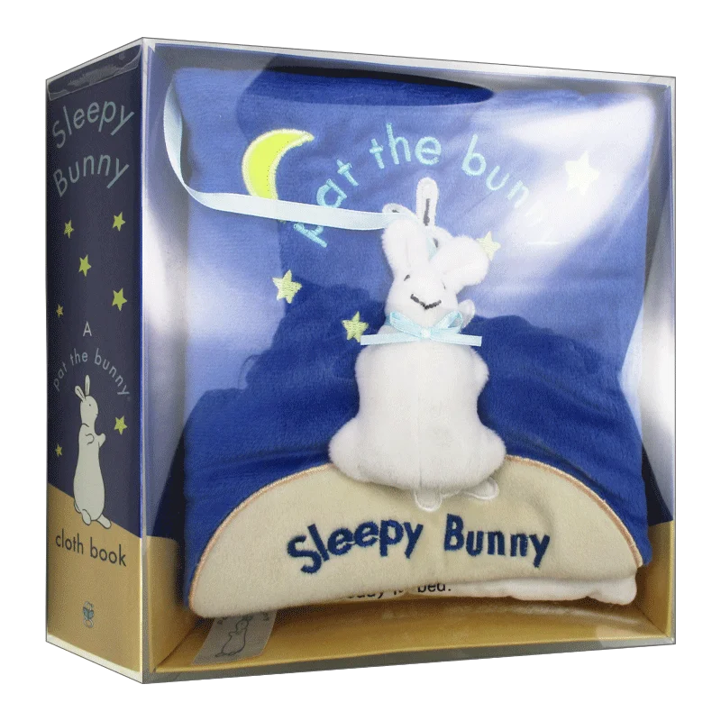 

Pat the Bunny Sleepy Bunny, Baby's aged 0 1 2 English books, Cloth Book 9780375825316