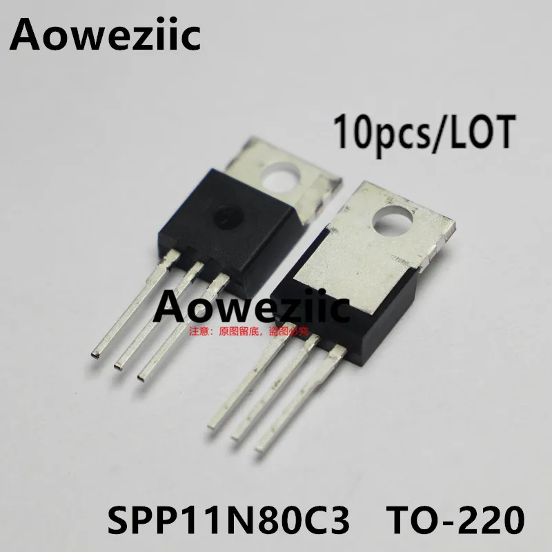 

Aoweziic 2022+ 100% New Imported Original SPP11N80C3 11N80C3 TO-220 MOS FET 11A 800V