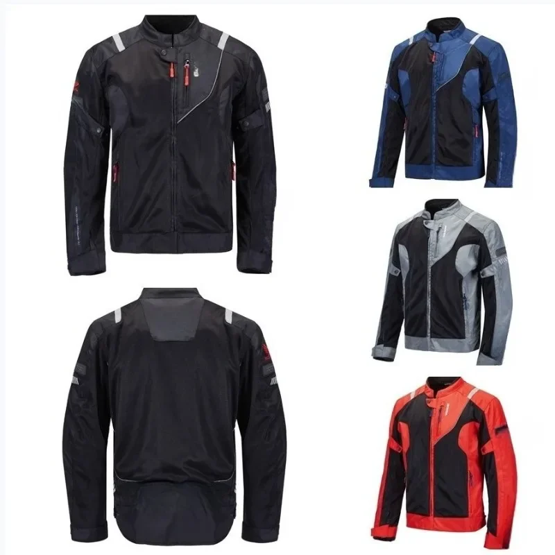 

Summer motorcycle riding suit men's off-road locomotive thin breathable and anti-drop