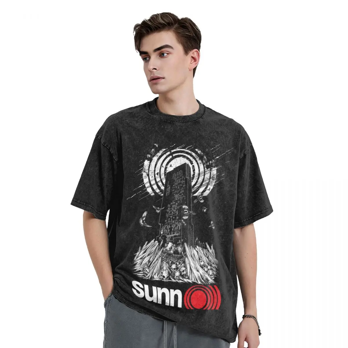 SUNN O))) T-Shirt kawaii clothes vintage clothes cute clothes graphic t shirts sweat shirts, men