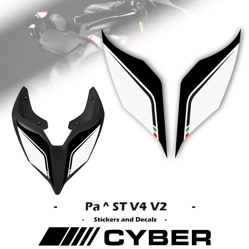 

For Ducati Streetfighter V4 V4S Panigale V2 V4 V4R V4SP New Motorcycle Rear Hump Fairing Shell Sticker Decal