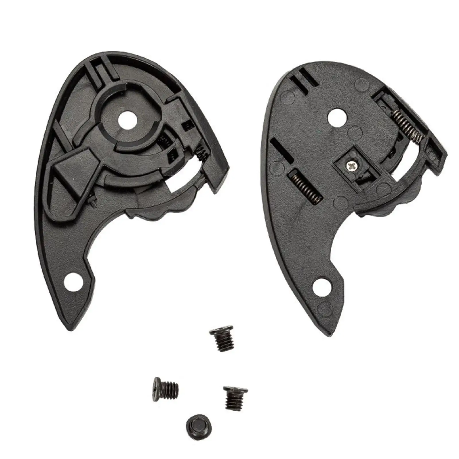 2Pcs Motorcycle Helmet Lens Bases Accessory Repair Tool Easy Installation Lens Base Plate for Tanked Racing T127/129/151
