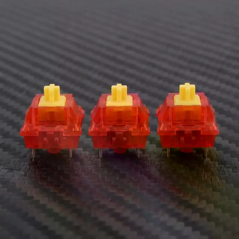 5PCS Y2 Switch Linear HIFI 32g 40g 48g 53g RGB Teclado Mecânico para Jogos e Escritório, Acessórios para PC Lubrificados
