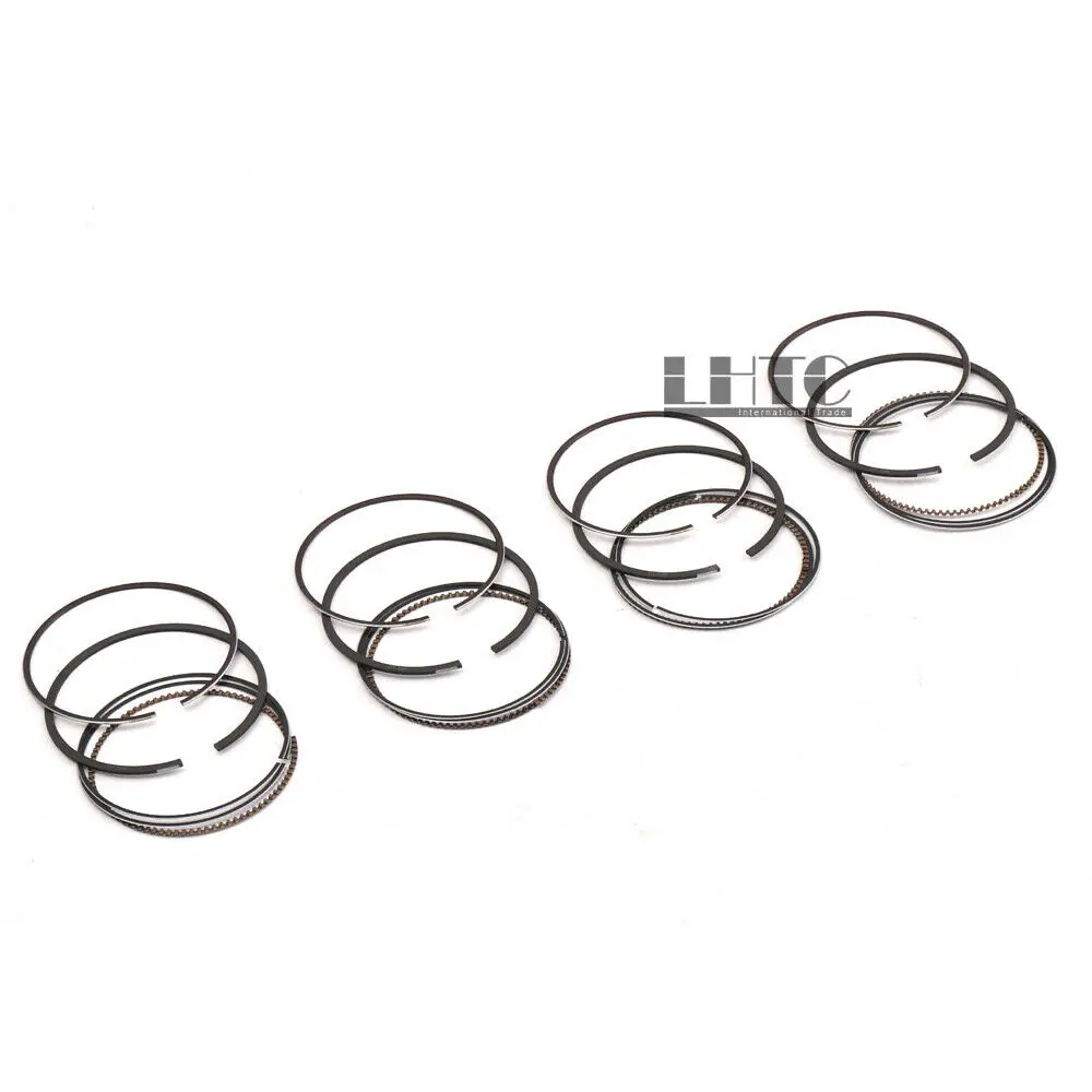 4 Packs/set Piston Rings Set STD For BMW 116i 316i F20 F30 Mini Cooper R56 N12 N13 N14 N16 N18 1.6L (1598cc) engine