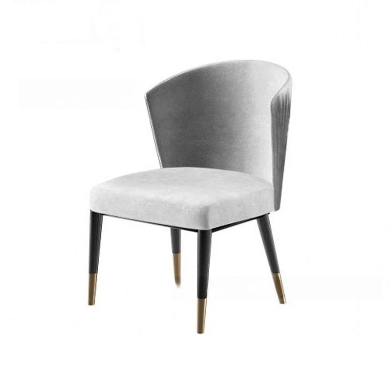

Simple Western Restaurant Cafe Leisure Solid Wood Chair Furniture Hotel Sales Department Fabric