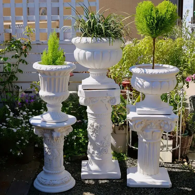 Modern Natural Stone Marble Roman Column Eco-Friendly Customized Polished Surface Bespoke for Hotel Commercial Project