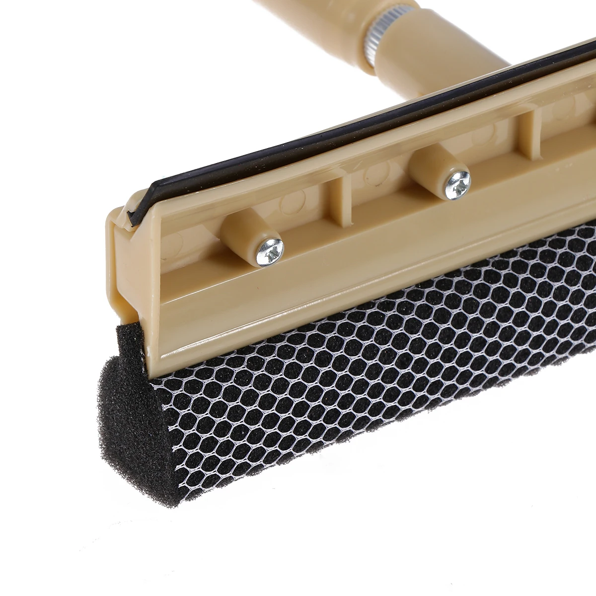 

1PC Extendable Window Cleaner Telescoping Squeegee Microfiber Water Absorbent Glass Washer Streak Free Indoor Use High Places