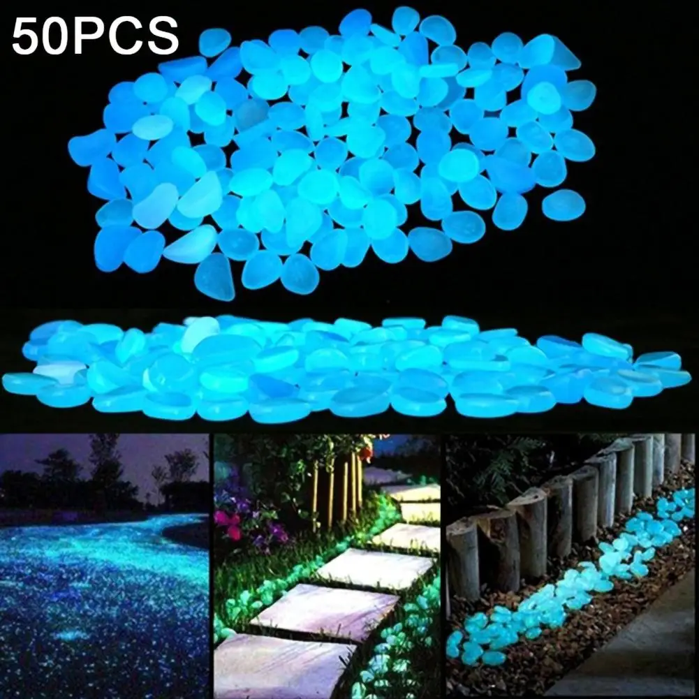 50 Piezas De Piedras Luminosas De Forma Irregular, Decoración Para Acuarios, Piedras Luminosas Creativas Para Macetas — -45%, $0.39 Coupon, from $0.47 – 45% descuento – €0.47