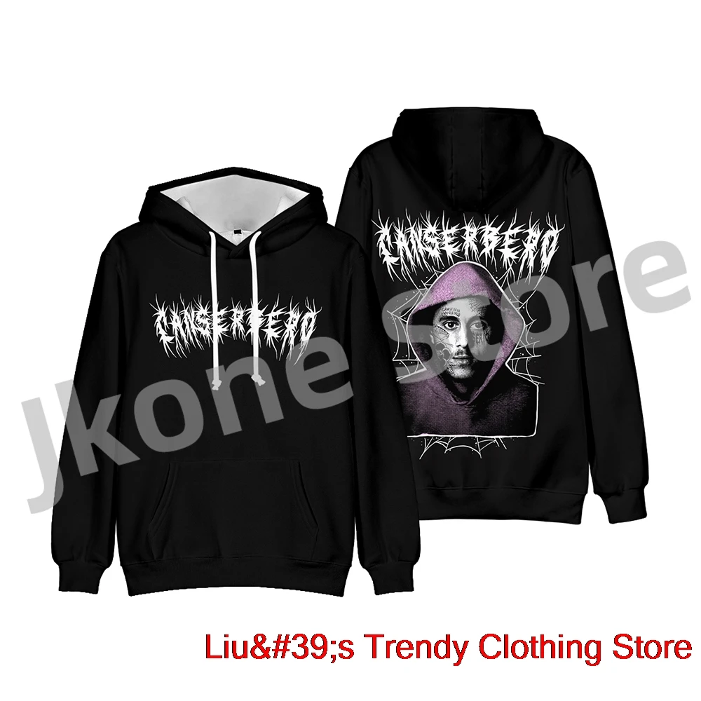 

Canserbero Logo Hoodies Vida Album Merch Women/Men Fashion Casual HipHop Sweatshirts Pullovers Top