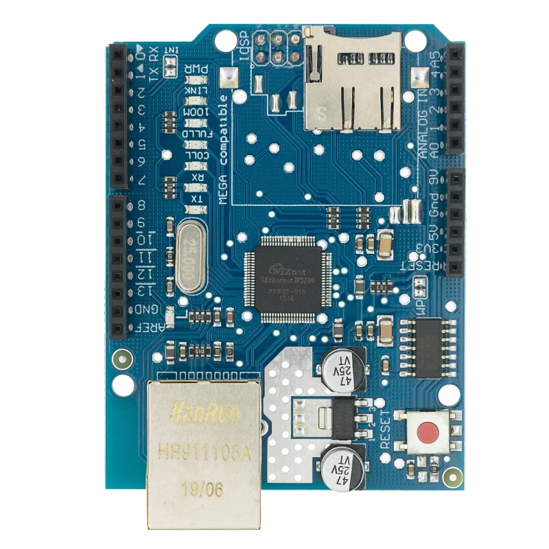 UNO Shield Ethernet Shield W5100 R3 UNO Mega 2560 1280 328 UNR R3 only W5100 Development board FOR Arduino