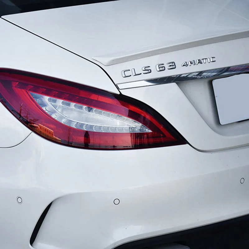 3D ABS Car Rear Trunk Emblem Badge Letters Sticker For Mercedes AMG CLS 63 260 320 400 450 600 4MATIC C219 C218 W218 Accessories - Image 6