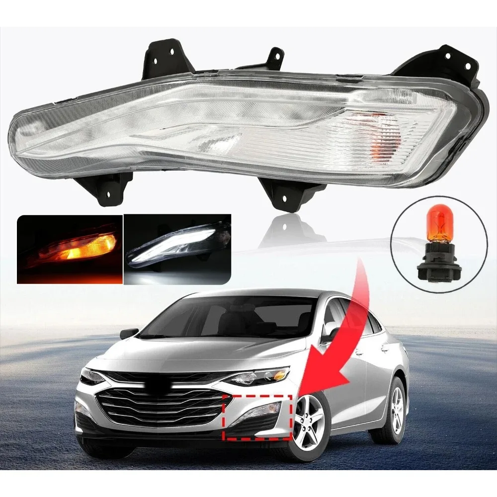 

Противотуманная фара для Chevrolet Malibu 2019-2023 с LED DRL и указателем поворота, левая