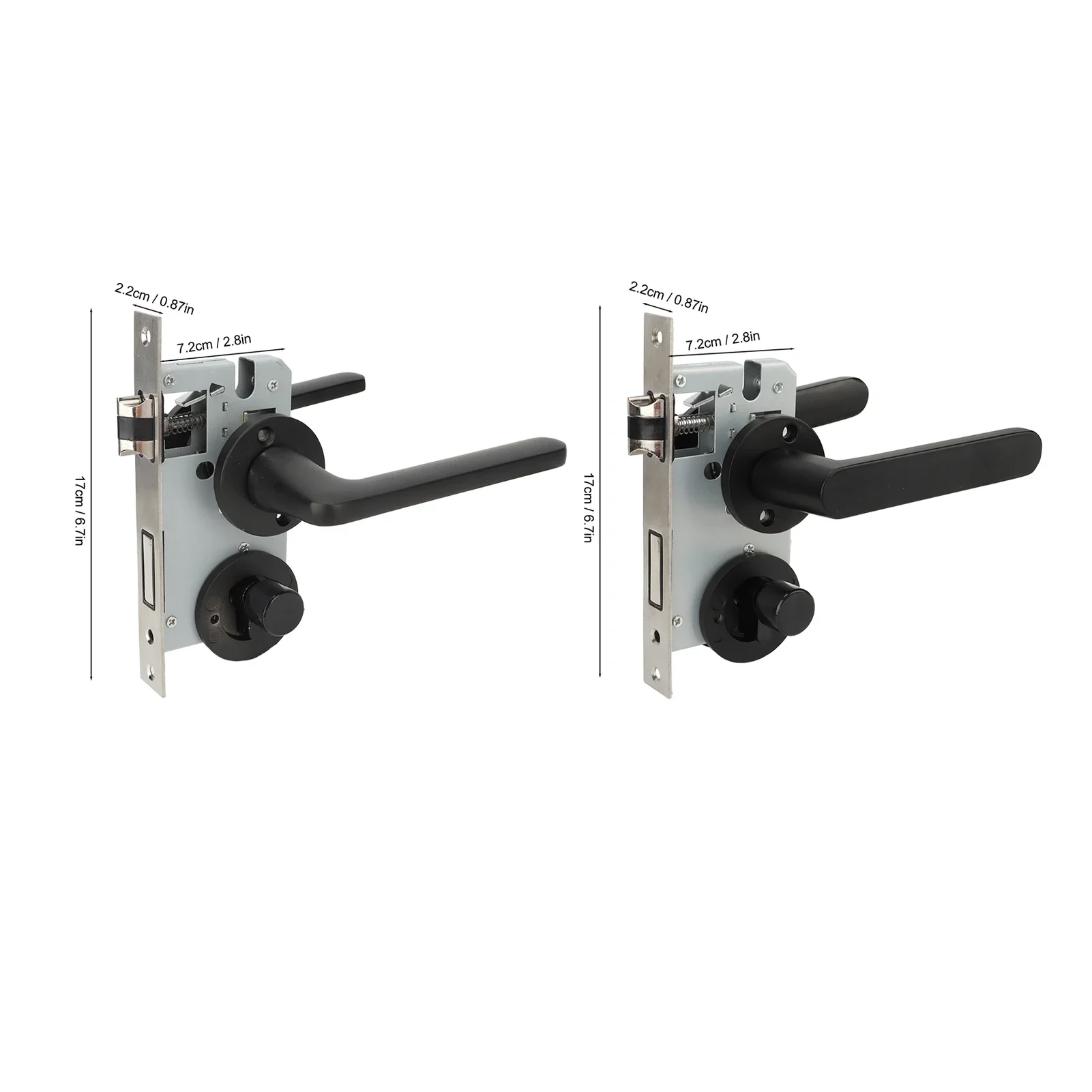 مجموعة قفل نقر شديدة التحمل، مقاومة للأكسدة، قفل نقر عالمي من الفولاذ المقاوم للصدأ مناسب للداخل