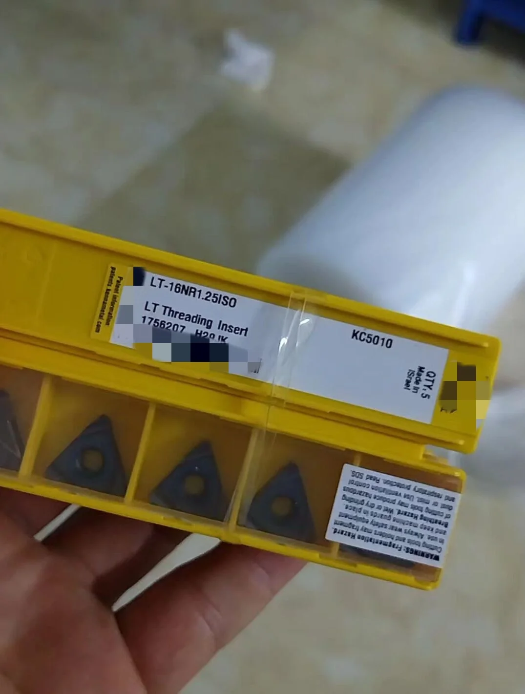 

LT-16NR1.25ISO KC5010 CNC blade LT-16NR1.25ISO KC5025