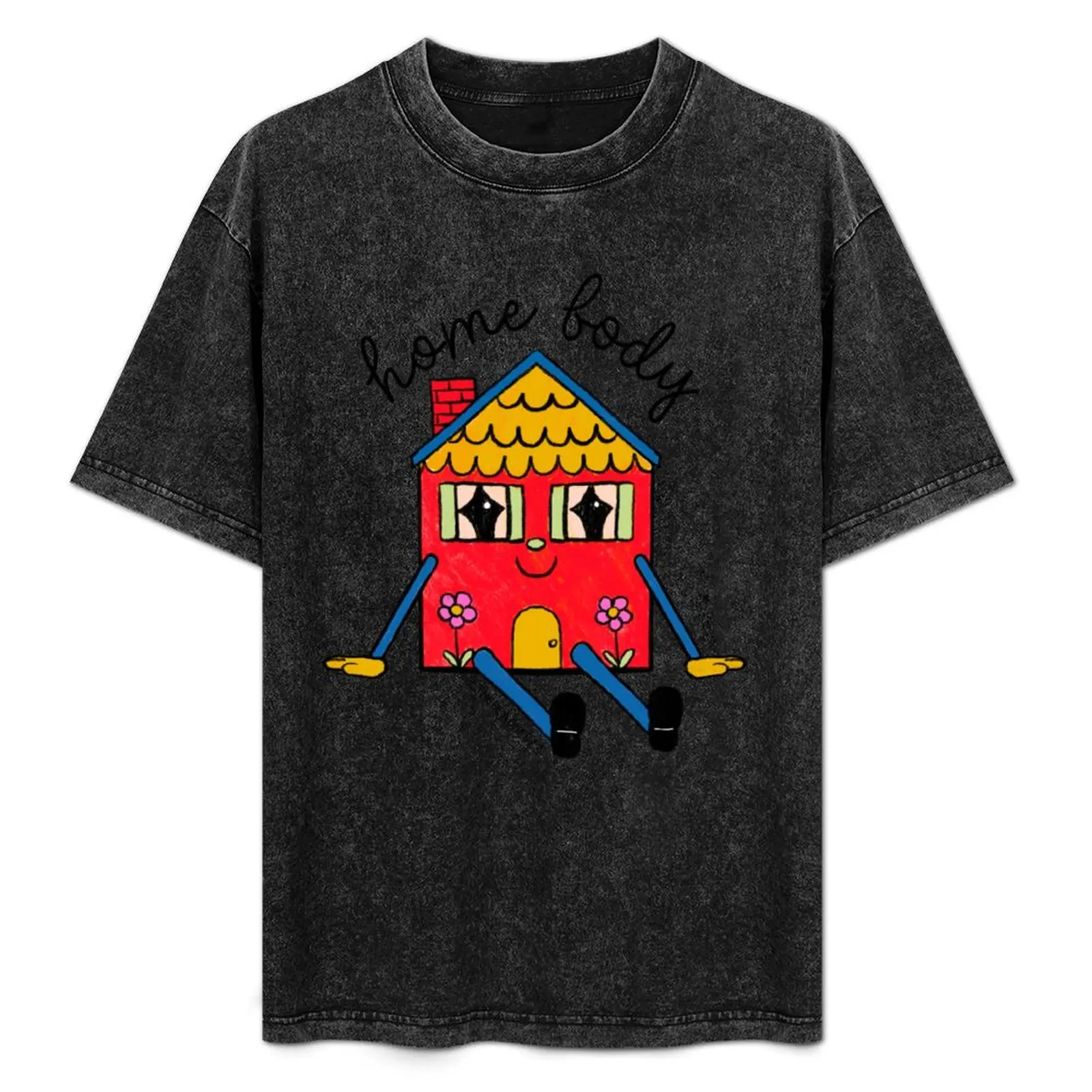 

Home Body - The Peach Fuzz T-Shirt Basic Solid Color Short Sleeve T-Shirt