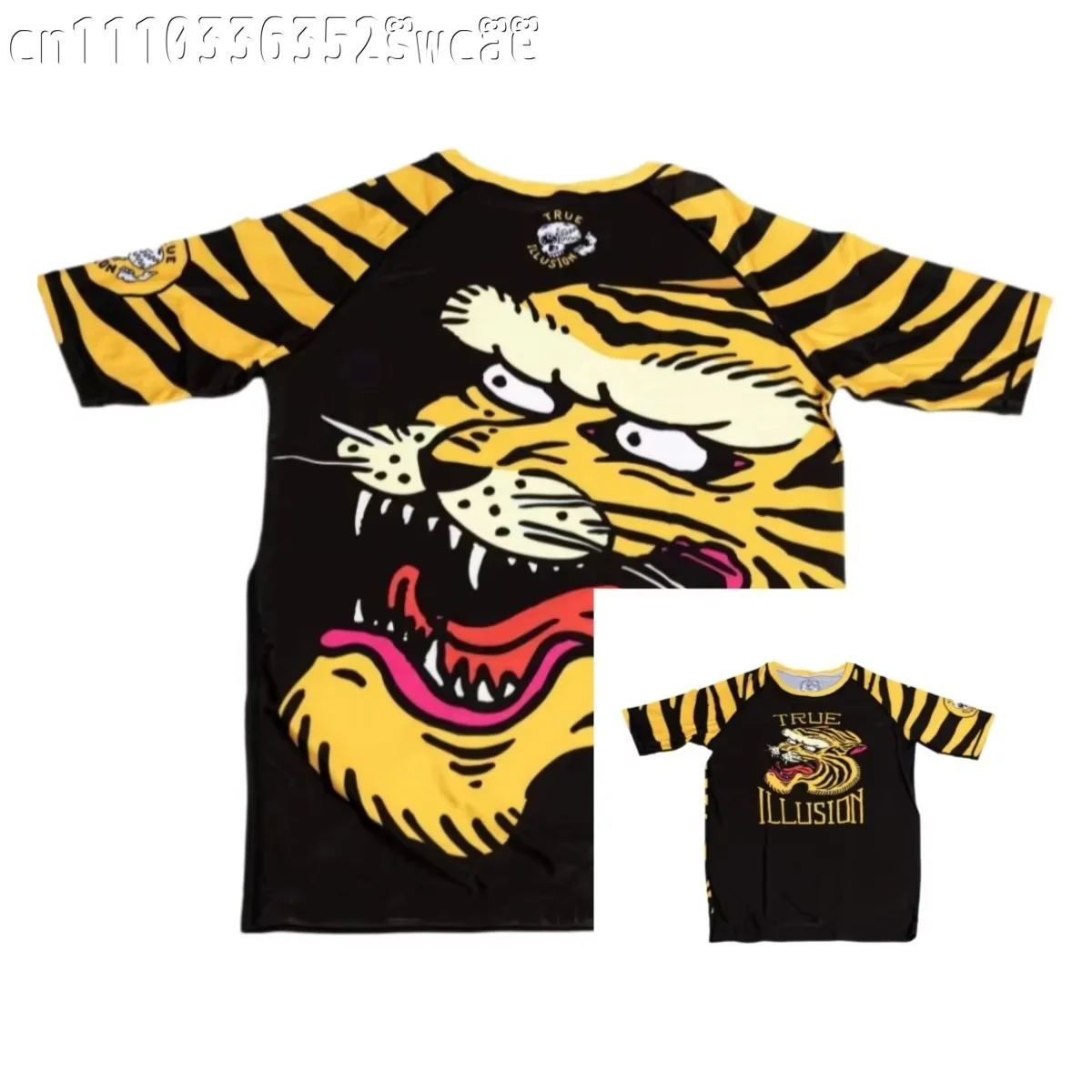 New Japanese Prajna Jujutsu Fighting Training Competition Fitness Clothing  Breathable Hot Sale  Tees FamilyMatching