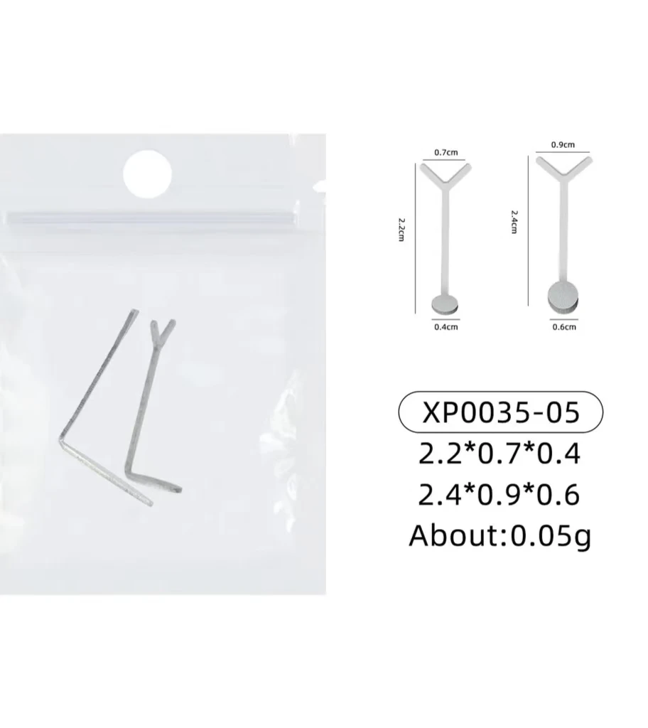 1/2/4개 Y자형 러브 하트 자석 보조 도구 네일 자석과 호환 캣아이 하트 모양 효과 네일 젤 DIY 도구