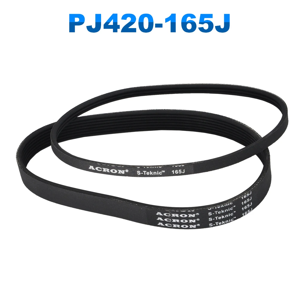 V-Belt PJ420 165J 3/4/5/6/7 Ribs For DIY RC Model Motor Engine Roller Belt