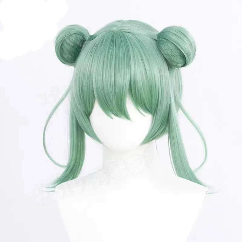 أزياء ميكو هاو ديكو 27 MV التأثيرية سترة منفوخة خضراء هاو كور دي آي نا بدون مجموعة كاملة شعر مستعار للهالوين وعيد الميلاد 2025 ربيع أخضر