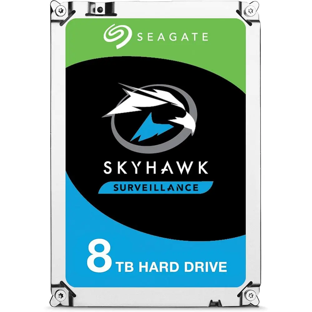 

- ST8000VX004 Skyhawk ST8000VX004 8 TB Hard Drive - 3.5 Internal - SATA (SATA/600) - Video Surveillance System, Network Video Re