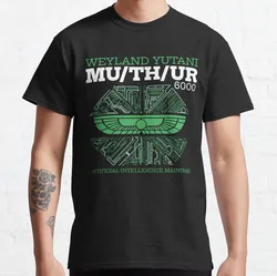 MU/TH/ER Artificial Intelligence System Alien Ellen Ripley halloween horror movie Weyland Yutani sci fi LV-426 Xenomorph t shirt