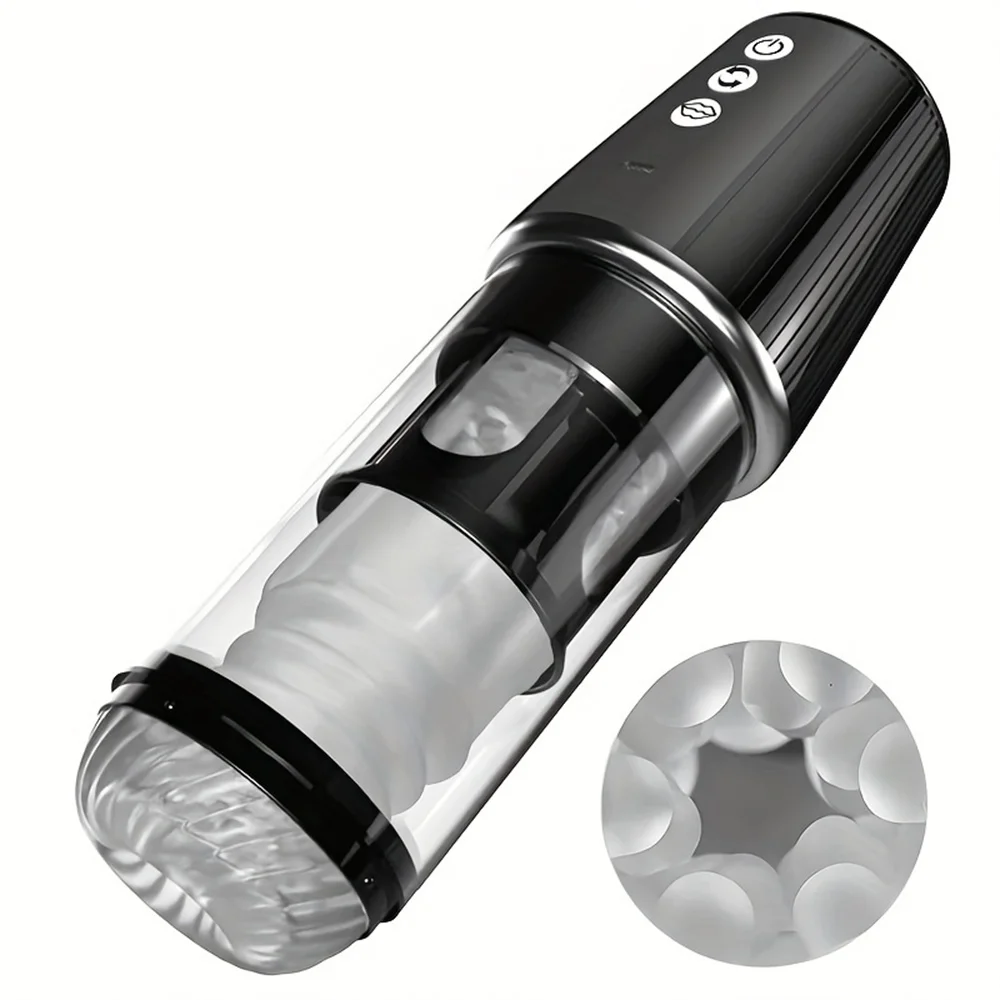 Adult Sex Toys for Men Automatic Masturbators For Men  Male Sex Toy Vibrator Massager  Blowjob Vibrator Delayed Ejaculation