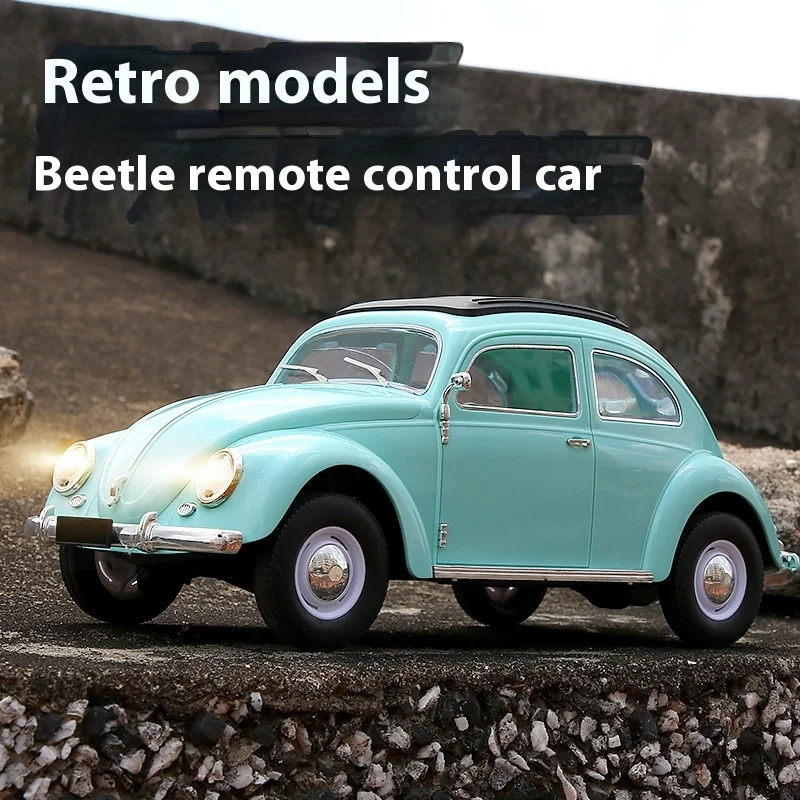 1/16 Wpl D62mini For Vw Beetle Hardtop Sedan Model 1949-1963 Remote Control Car Toy Carremote Control Rc Climbing Car Toy Gift