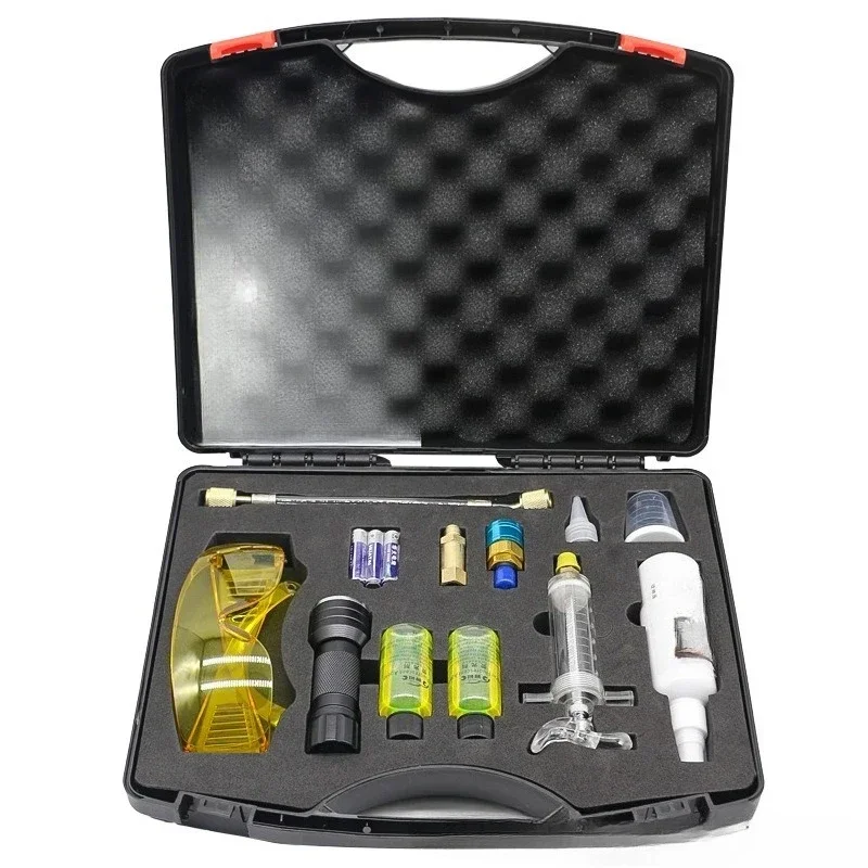 

Mechanical Fluorescence Inspection Kit Automotive Leak Detection Replacement Tool Auto Repair Kit Automotive Air