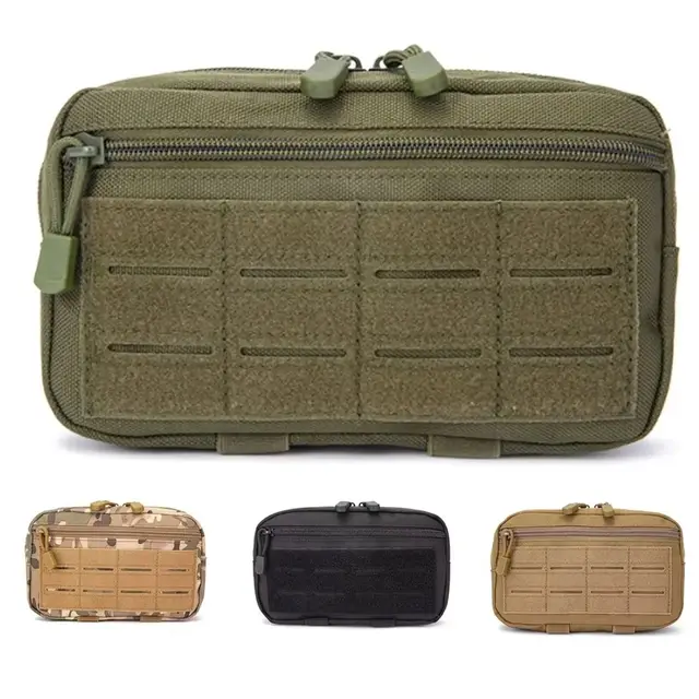 1000D Laser Cut Molle Pouches Kompaktowa, wodoodporna torba administracyjna do kamizelek, plecaków, pasów, kamizelek myśliwskich