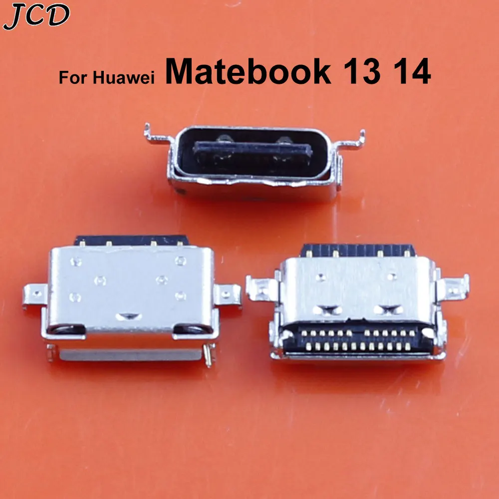 

JCD 1-5PCS For Huawei Matebook 13 14 X WRT-W19 W29 Tablet M5 M5Pro M6 Type-C Charging Dock Charge Socket Port Jack Connector