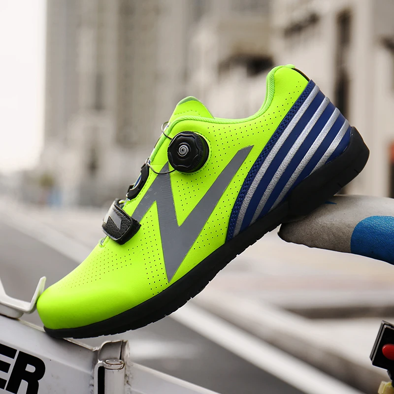 

Bicycle professional riding shoe casual unisex four season anti slip wear-resistant breathable comfortable highway cycling shoes