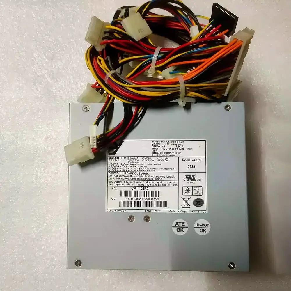 YM-7601C Max 600W For 3Y Industrial Equipment Power Supply