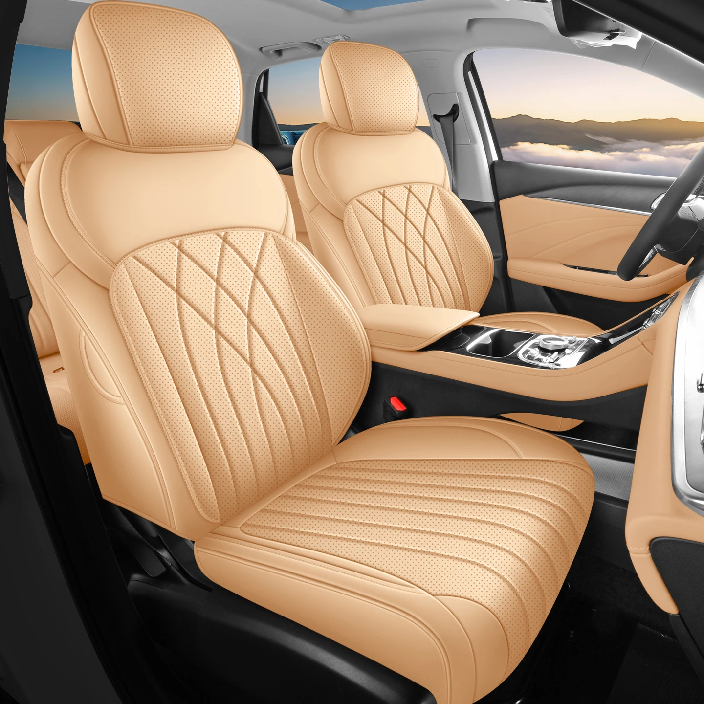 All Inclusive Leather Seat Protector Fit All New Geely Emgrand 2026 Comfortable Car Interior Supplies