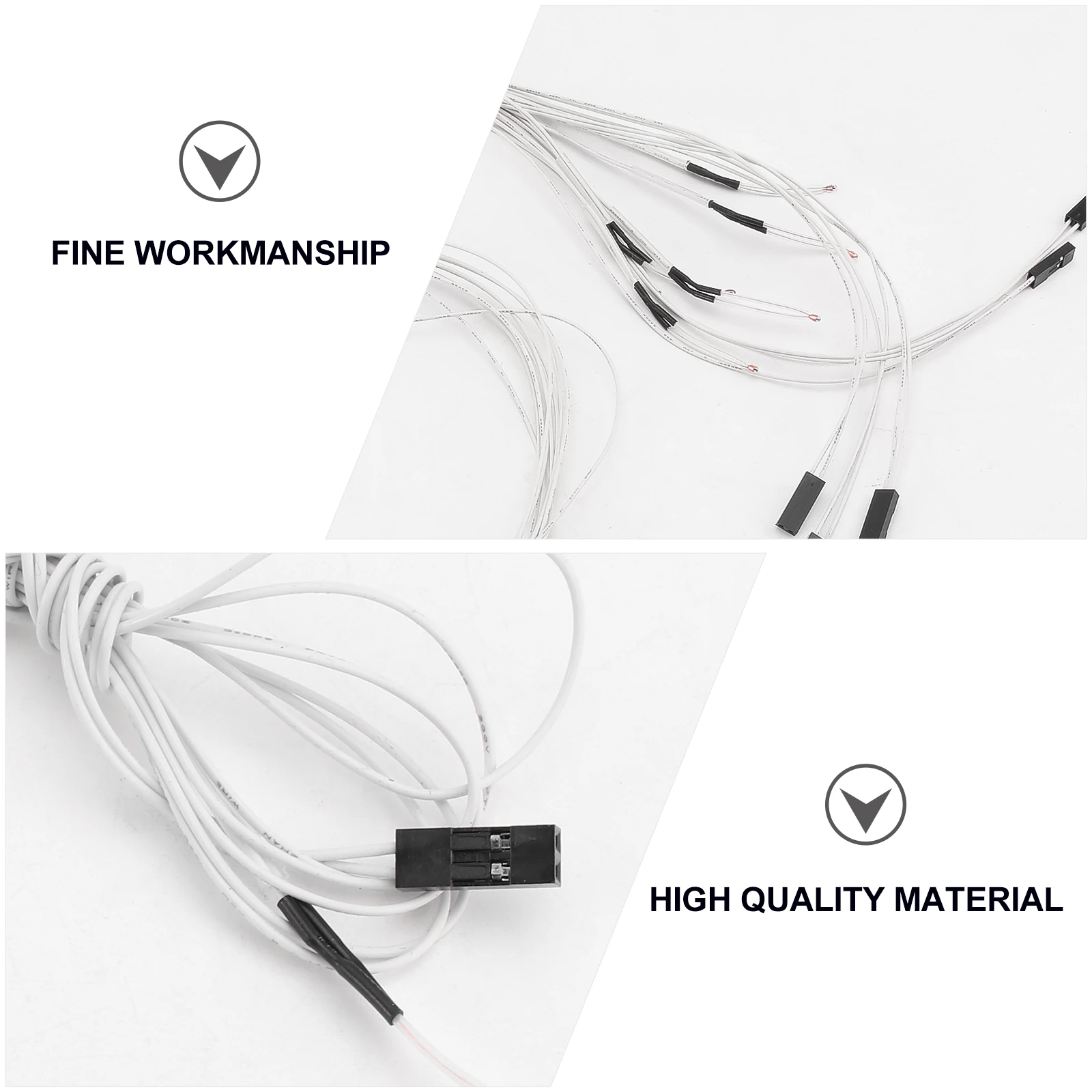 

5 PCS 100K 3D Printer NTC Thermistor Temperature Sensor With Cable for Kossel Reprap 3D Printer