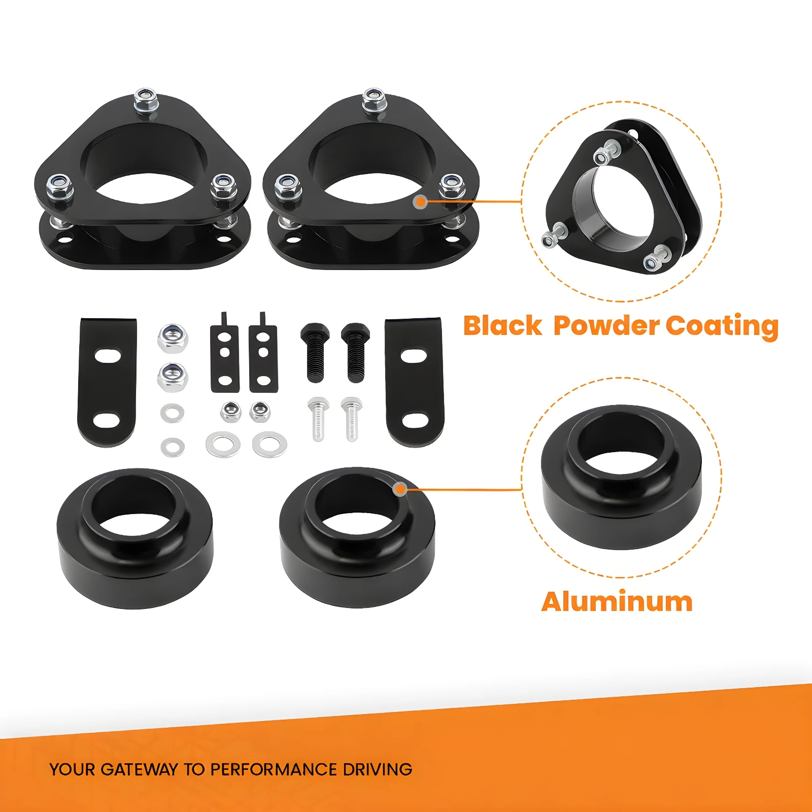 

Front 2"+ Rear 1.5" Full Lift Kit For Toyota RAV4 2006-2018 2008 2009 2012