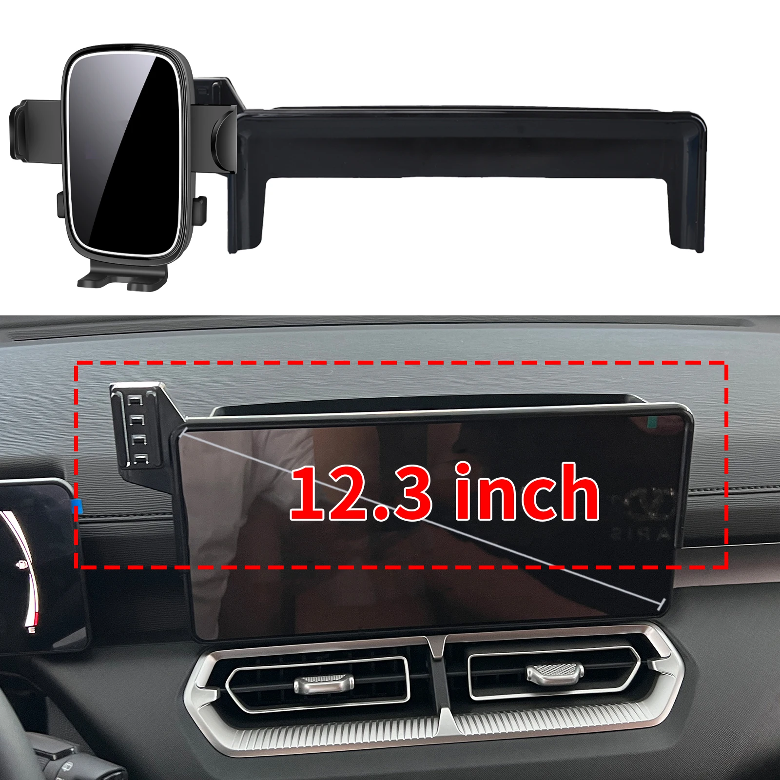 

fit for Haval H5 2023 2024 2025 Custom Fit Phone Holder Mount Dashboard Screen Base No Drill Car​​ accessoires