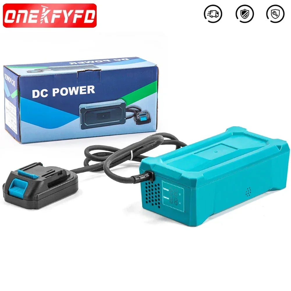 1100W AC 220V DC 18V 20V แหล่งจ่ายไฟแปลงอะแดปเตอร์สําหรับแบตเตอรี่ลิเธียมเครื่องมือสําหรับ Makita 18V